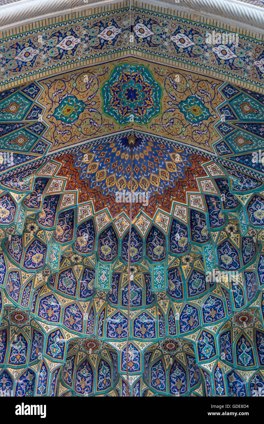 Shiraz Iran,Ville,Shah-e-Cheragh Sanctuary Banque D'Images