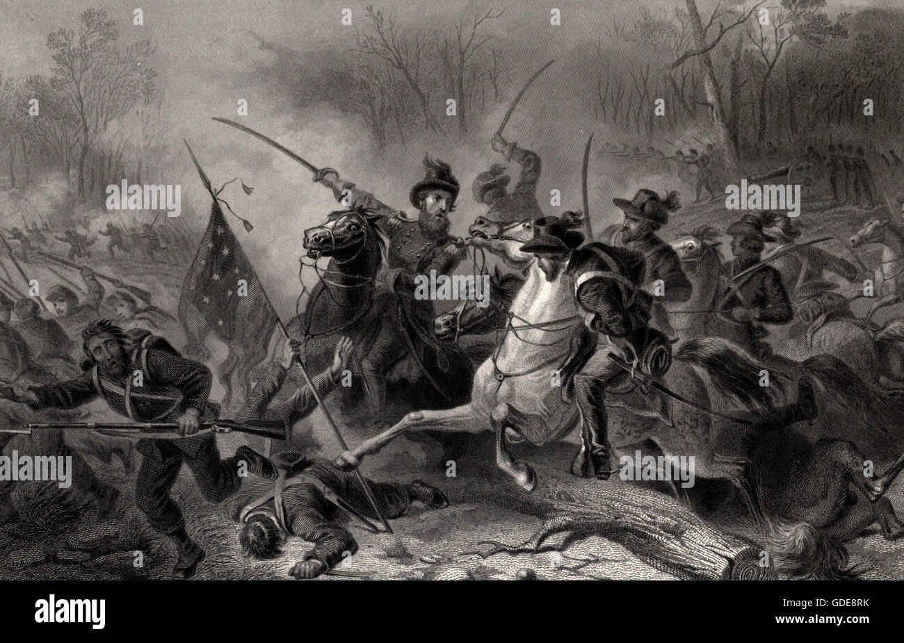 Bataille de shiloh Banque de photographies et d’images à haute