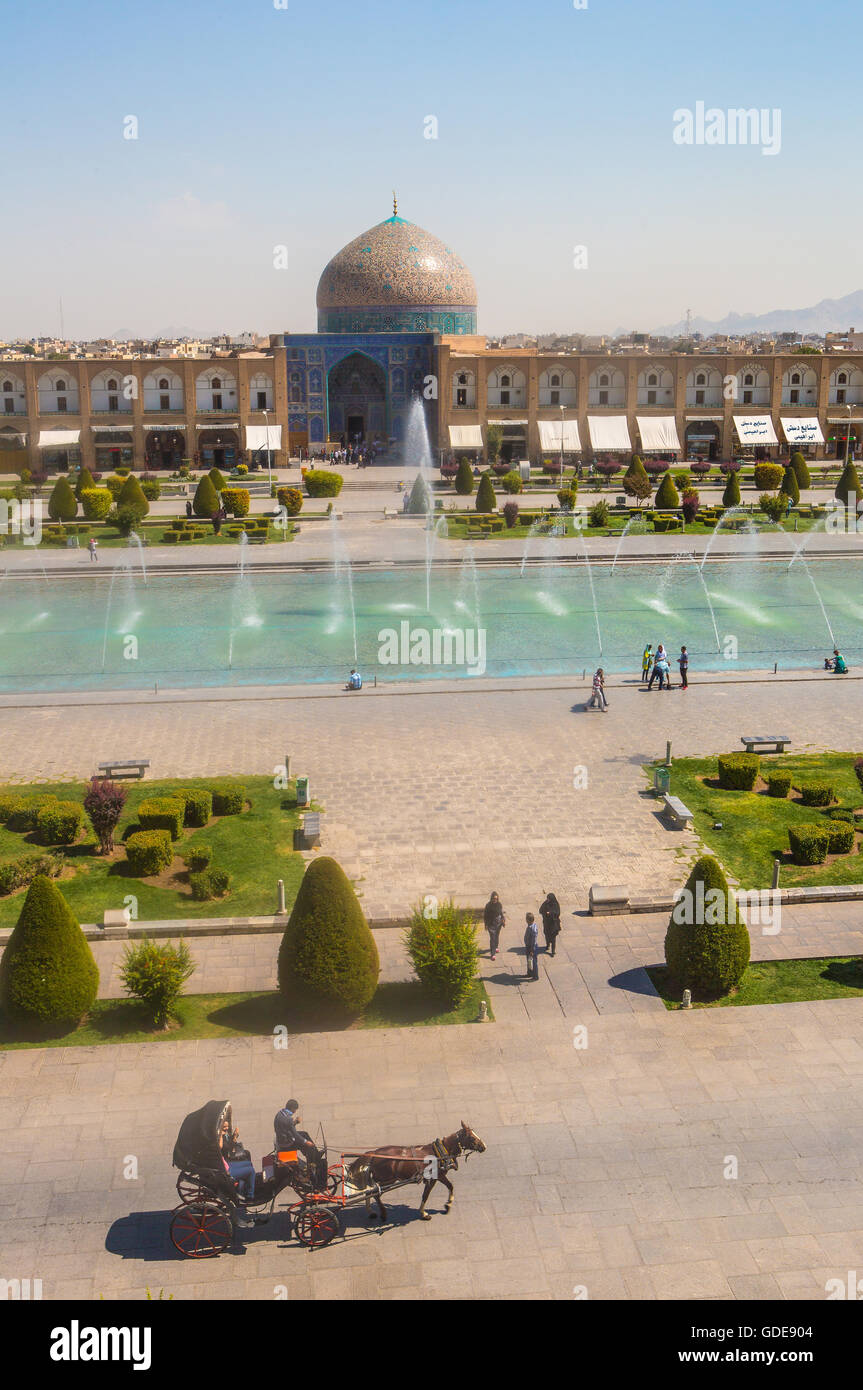 L'Iran Ispahan,Ville,Jolfa,Quartier arménien,la cathédrale de Vank, Banque D'Images