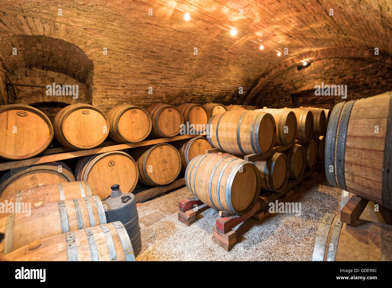 ancienne cave à vin Banque D'Images
