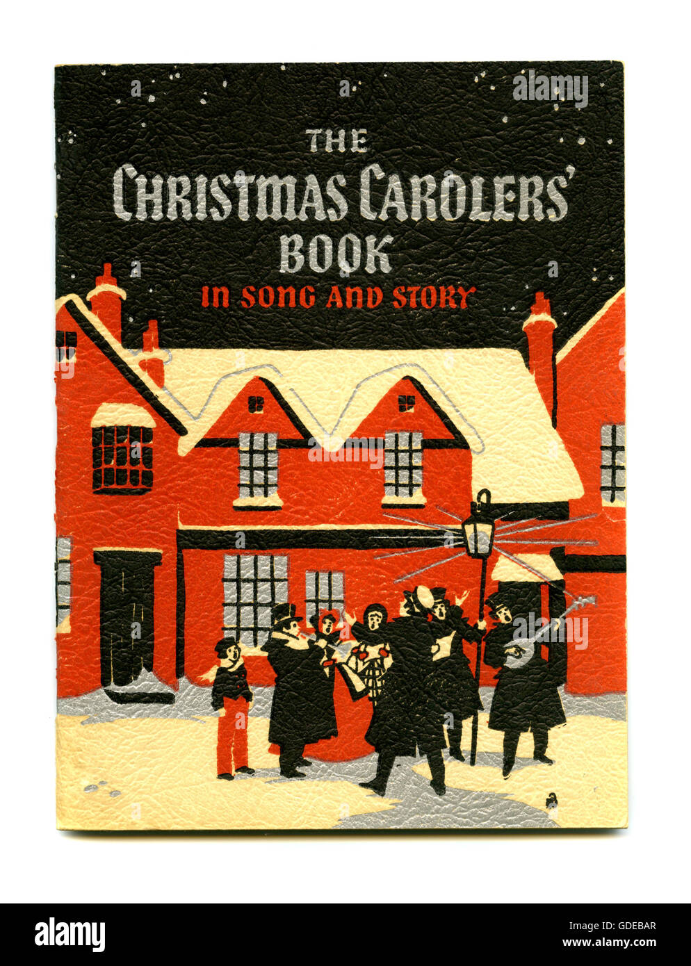 Reprise de "le livre de Noël en chanson des Carolers et Story", 1935 Banque D'Images