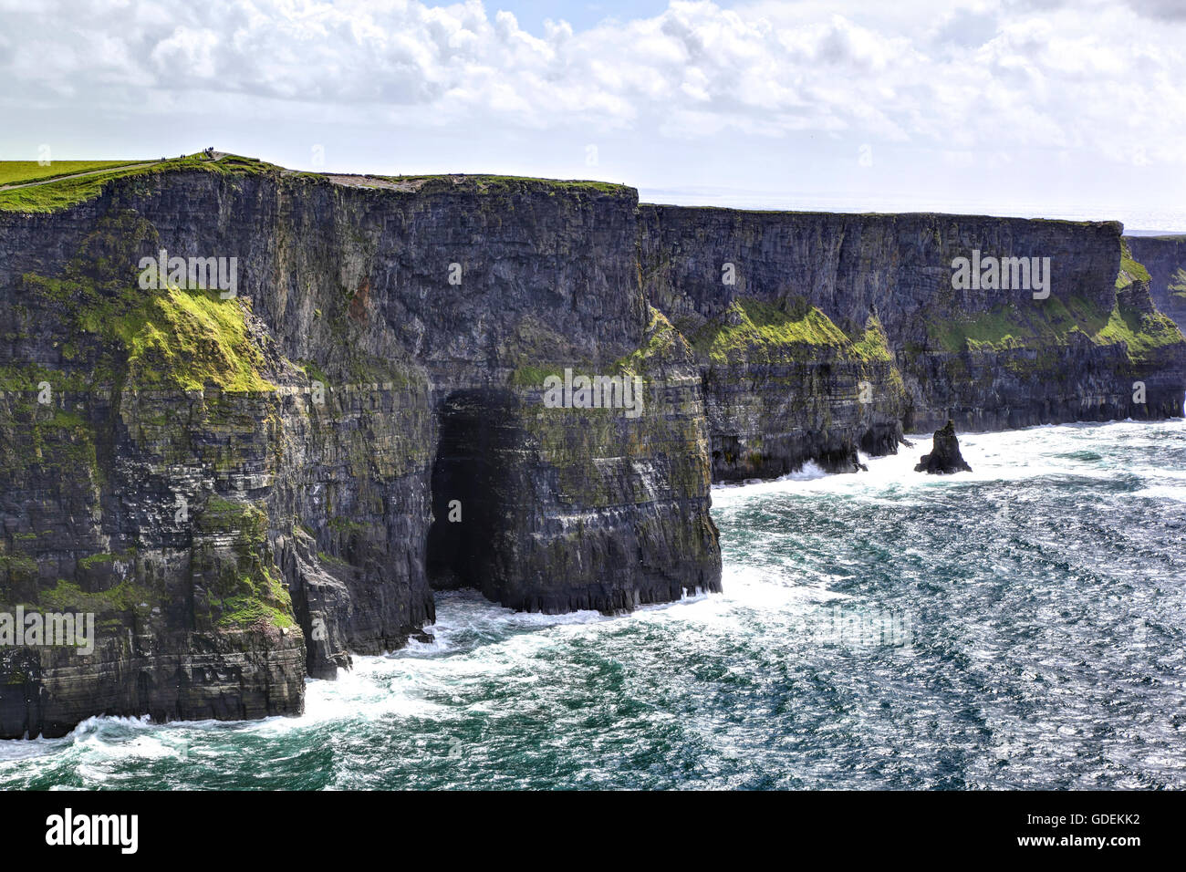 Les falaises de Moher, Irlande Banque D'Images