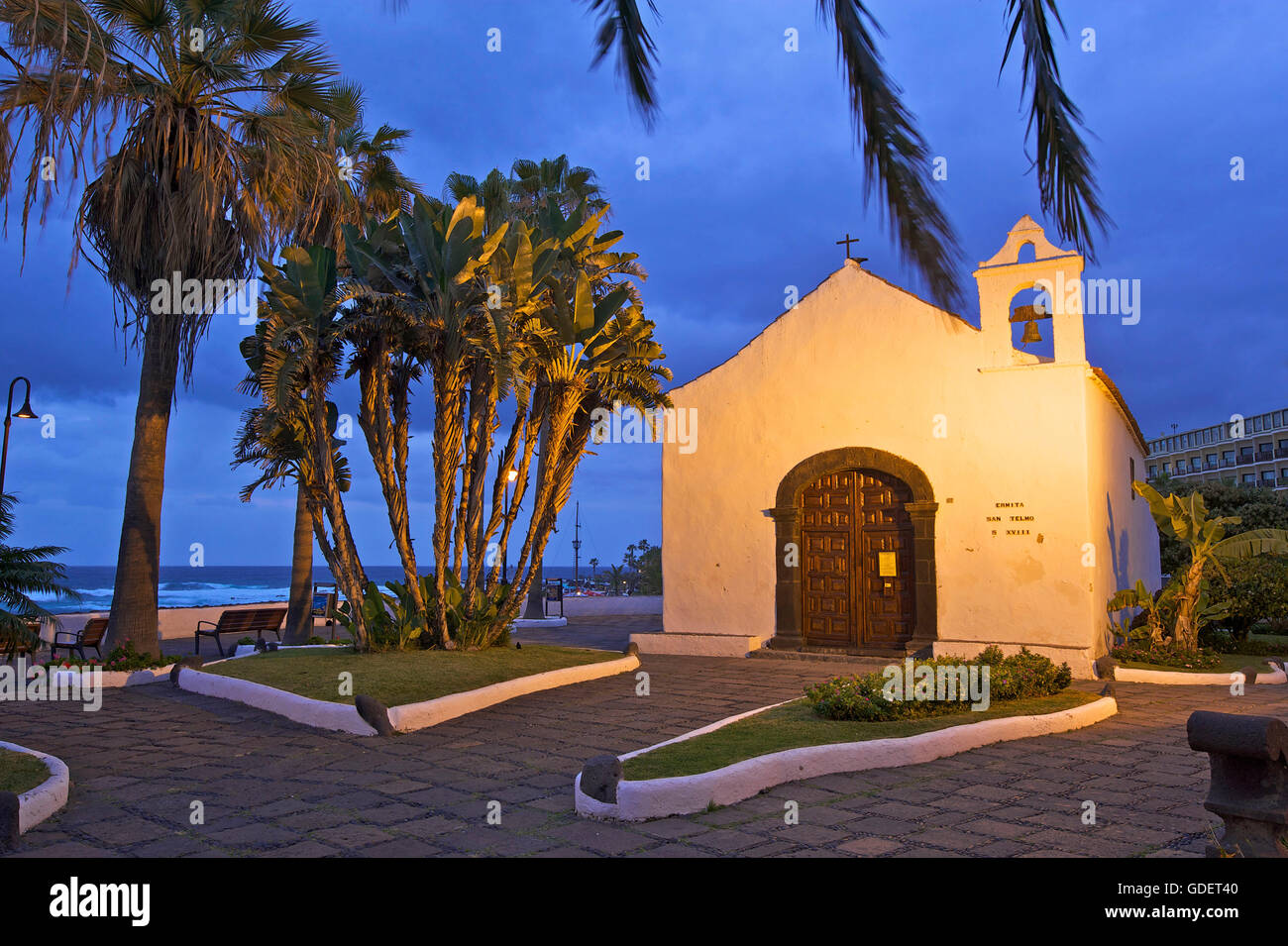 Chapelle San Telmo à Puerto de la Cruz, Tenerife, Canaries, Espagne Banque D'Images