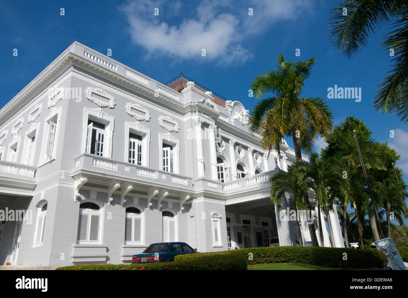 Centre d'accueil du Département d'Etat, Vieille Ville, San Juan, Puerto Rico Banque D'Images