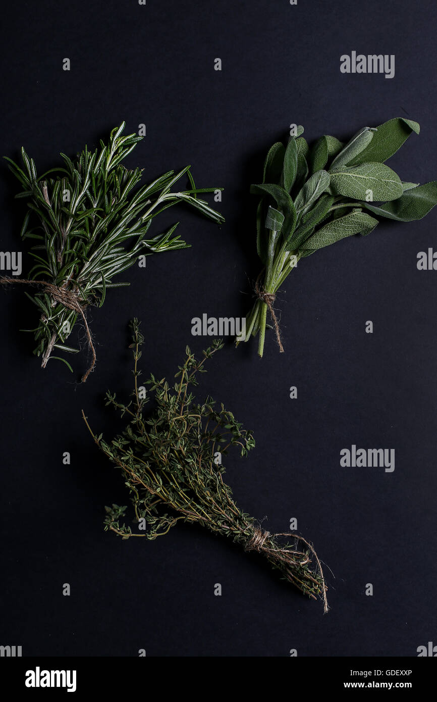 Fines Herbes Banque D'Images