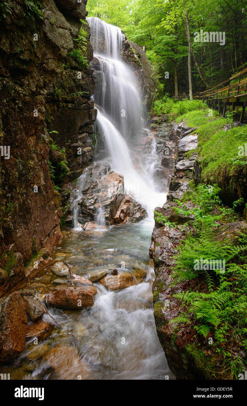 Franconia Notch State Park Banque D'Images