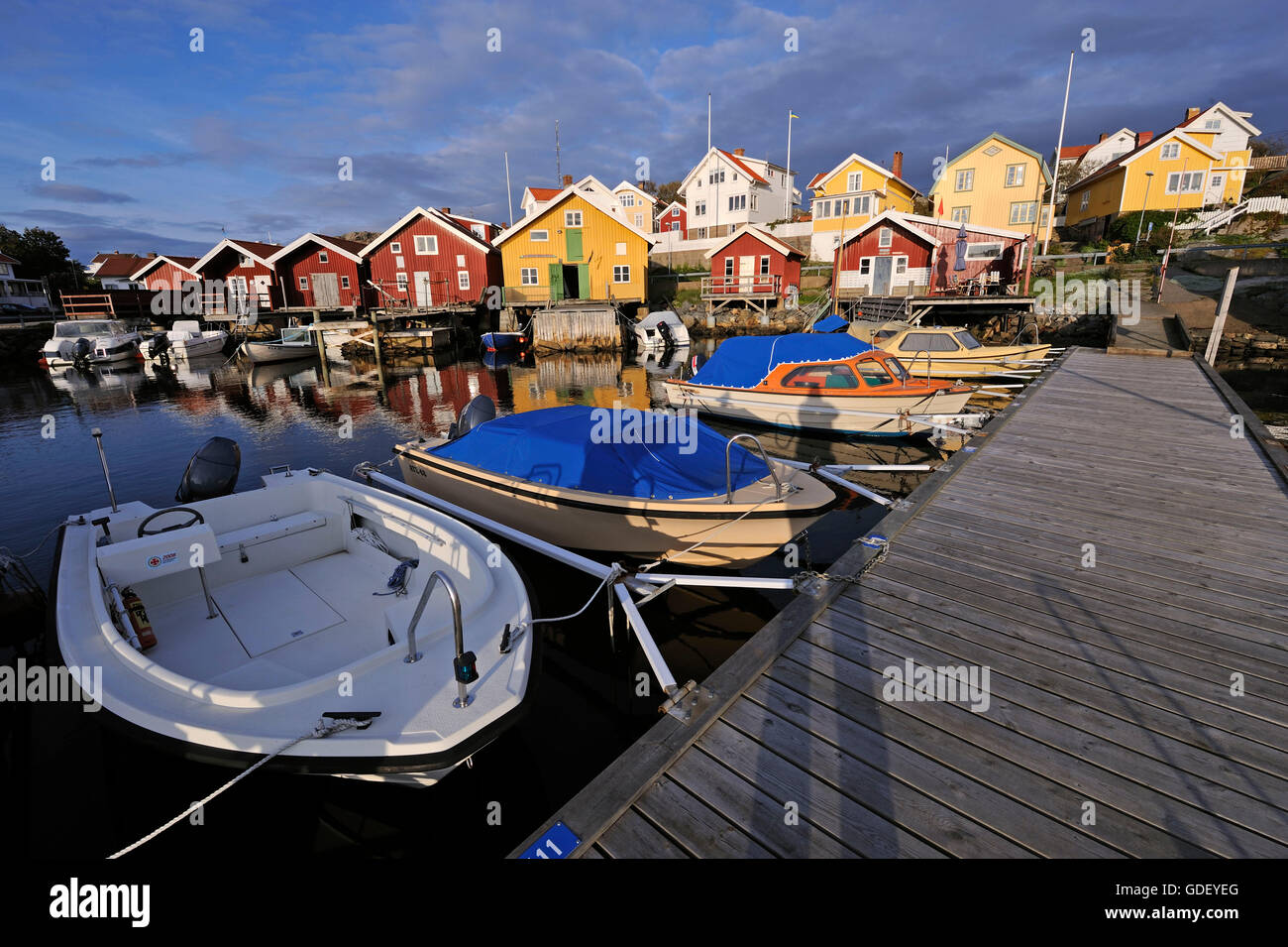 Halleviksstrand, Suède, Sweden, skerry côte / Hõlleviksstrand Bohuslõn, Banque D'Images