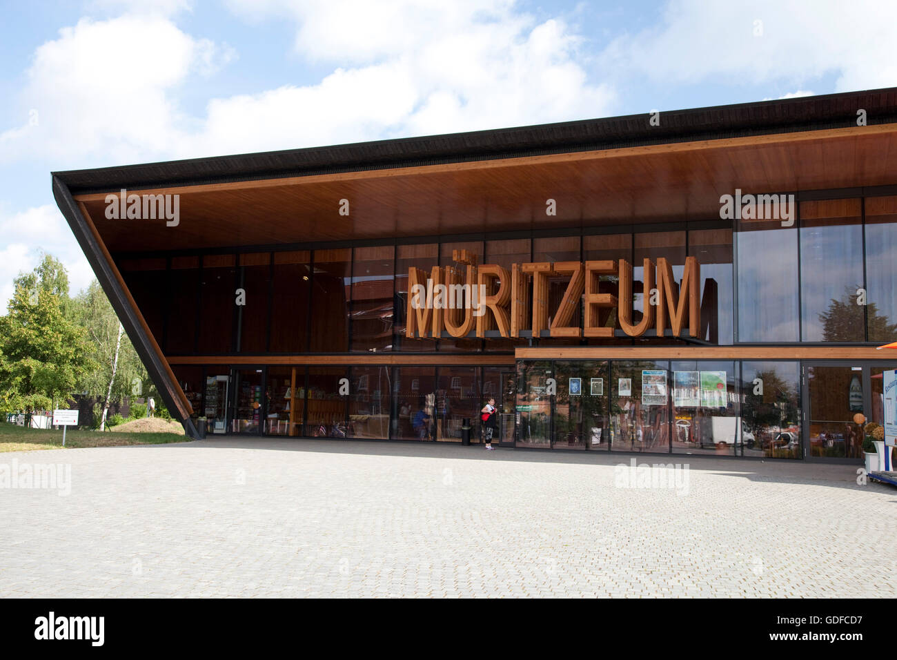 Mueritzeum, santé climatiques-resort de Waren sur le lac Mueritz, Rügen, Mecklembourg-Poméranie-Occidentale Banque D'Images