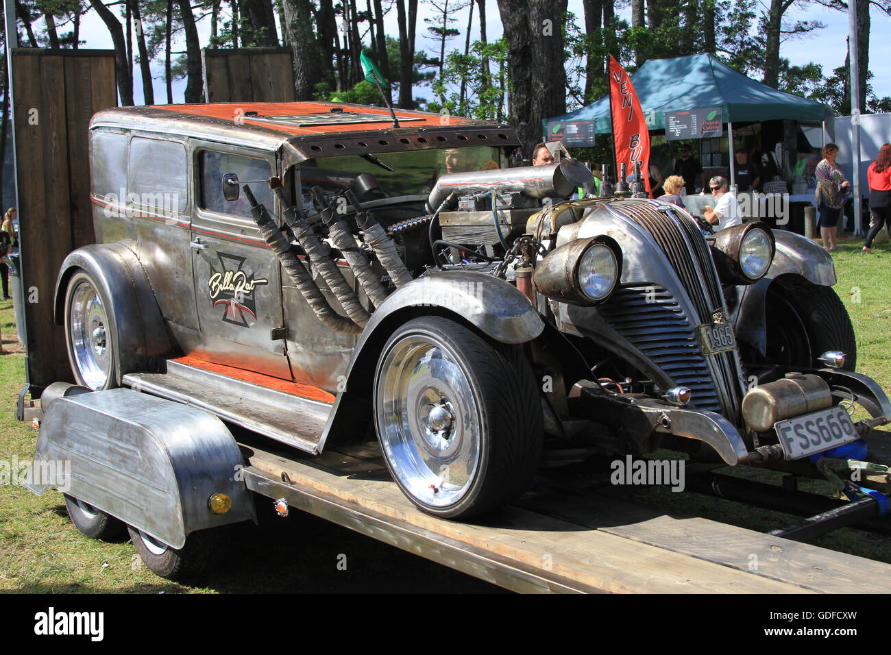 Rat Rod Voiture Personnalise Photo Stock Alamy