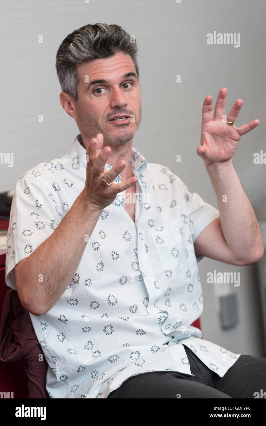 La télévision par câble et d'EFP producteur du film Evan Shapiro Banque D'Images