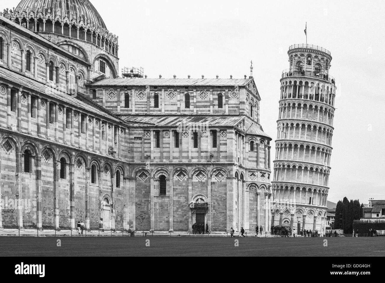 Torre Pendente di Pisa Banque D'Images