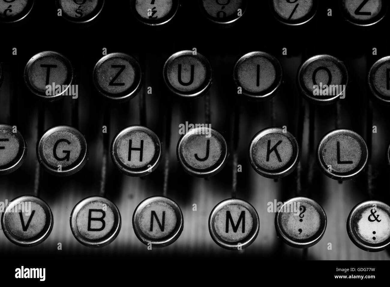 Machine à écrire antique Banque D'Images