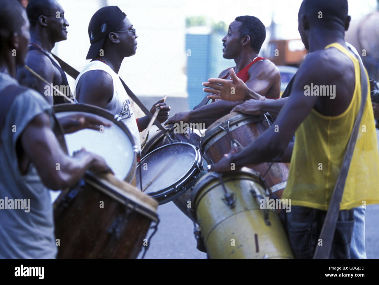 La casa del Musica dans la ville de Matanzas à Cuba dans la mer des Caraïbes. Banque D'Images
