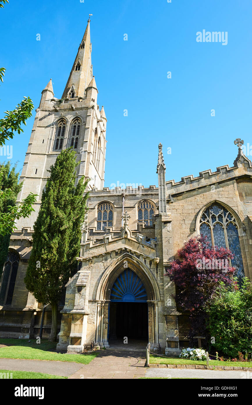 Tous les Saints de l'église paroissiale de Rutland Oakham East Midlands UK Banque D'Images