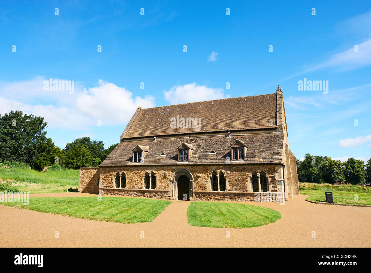 Grande salle Château d'Oakham Rutland East Midlands UK Banque D'Images