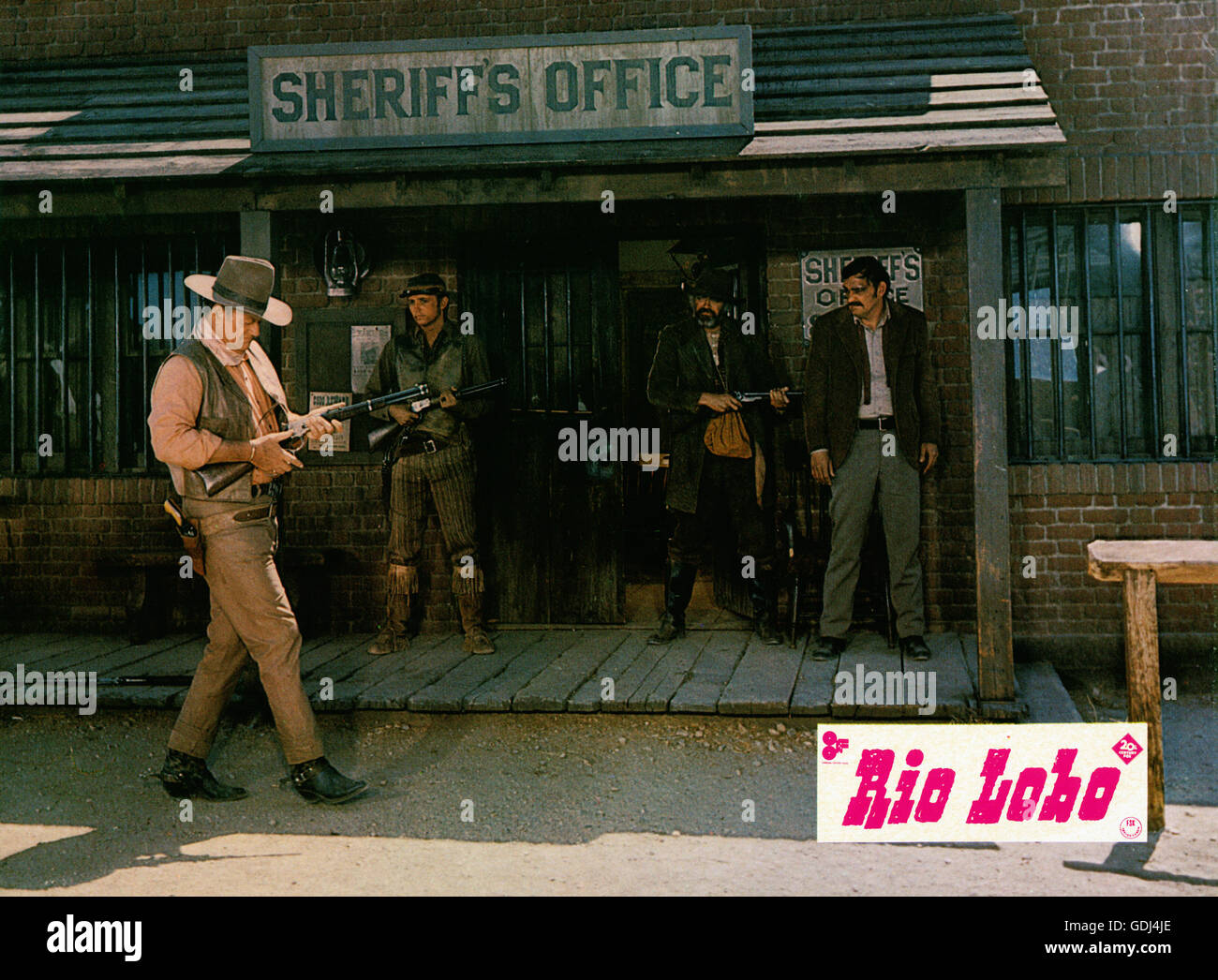 Rio Lobo, USA 1970, Regie : Howard Hawks, acteurs : John Wayne, Banque D'Images