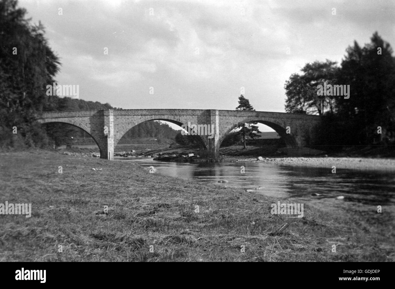 Décor (lieu exact non connu) en Ecosse c1930. Photographie par Tony Henshaw Banque D'Images