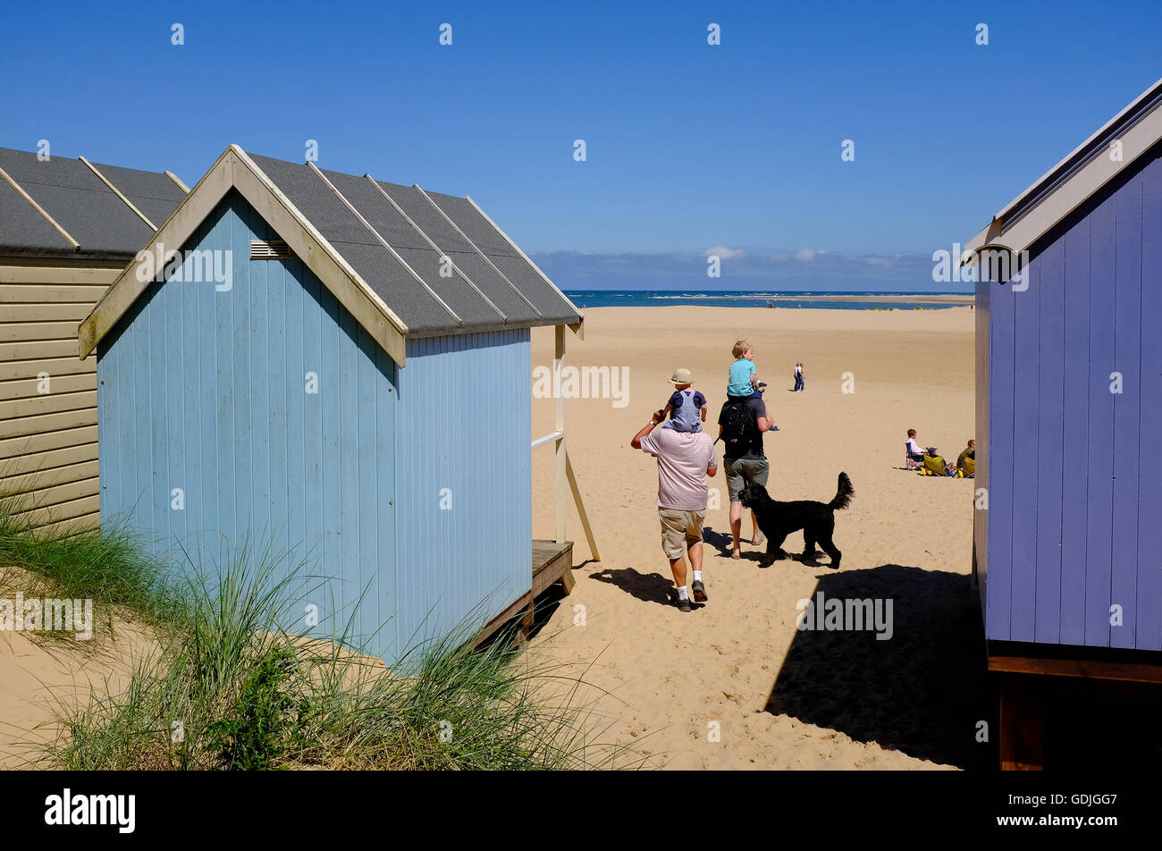 Wells-next-the-Sea, North Norfolk, Angleterre Banque D'Images