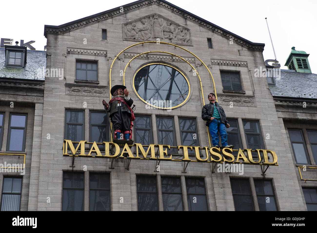 Madame Tussaud à Amsterdam, Hollande, Netherdalnds. Banque D'Images