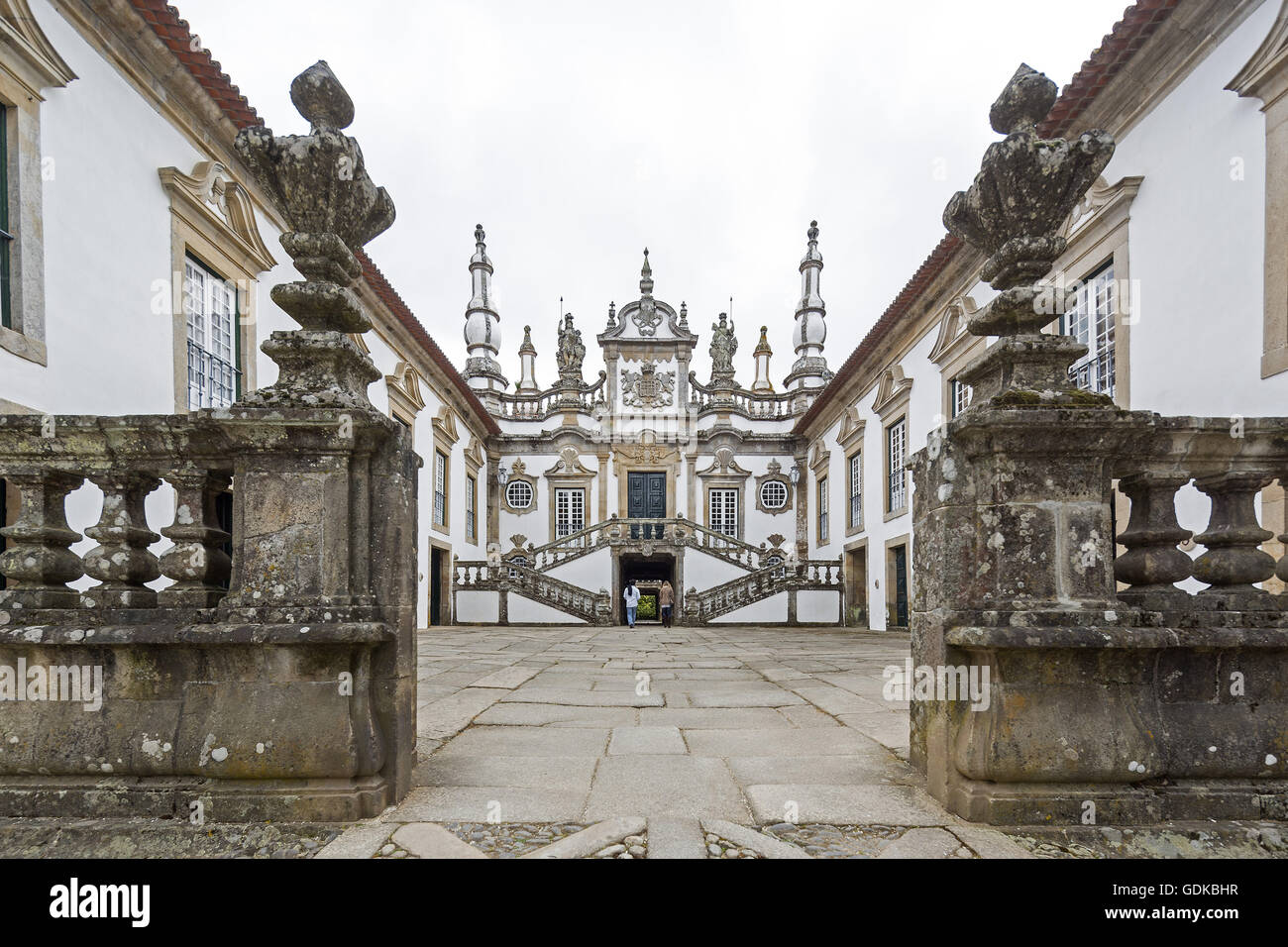 Casa de Mateus, palace avec de grands jardins, Vila Real, district de Vila Real, Portugal, Europe, voyage, photographie de voyages Banque D'Images
