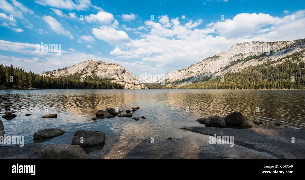 Lac Tenaya, Yosemite National Park, California, USA Banque D'Images