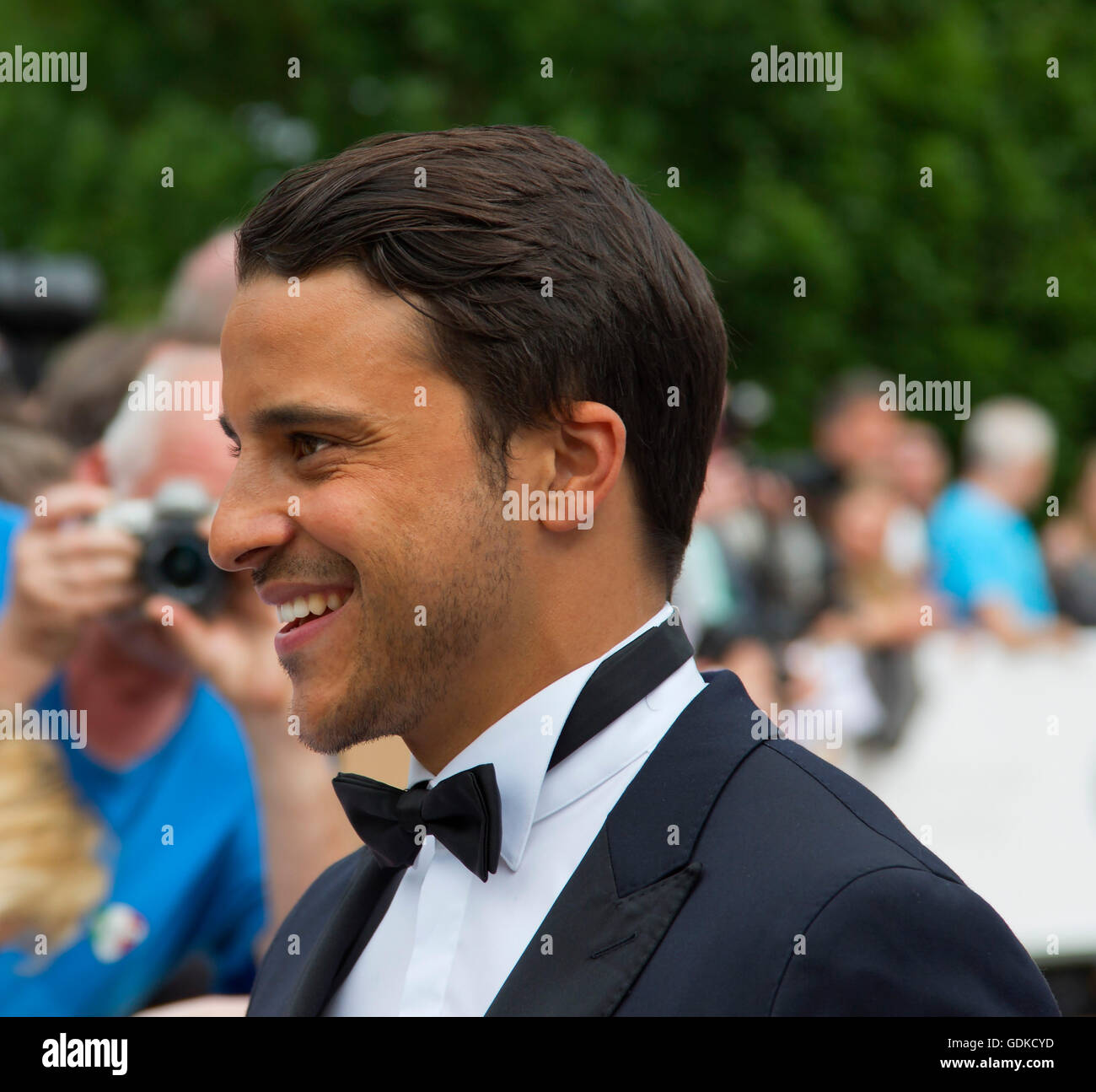 L'acteur allemand Kostja Ullmann, Lola 2016 Festival, Berlin, Allemagne Banque D'Images