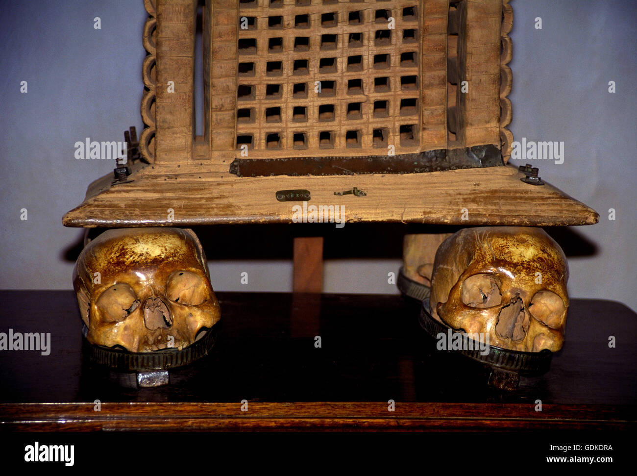 Musée du Palais Royal, à Abomey, Bénin. Banque D'Images