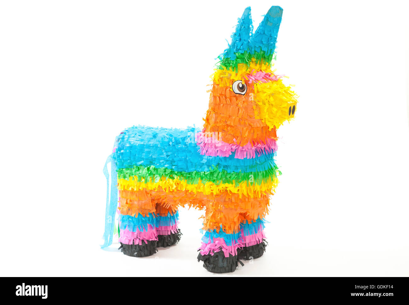 Pinata isolated over white Banque D'Images