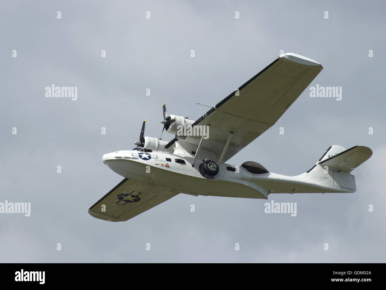 Catalina avions amphibies à Farnborough Airshow UK 2016 Banque D'Images