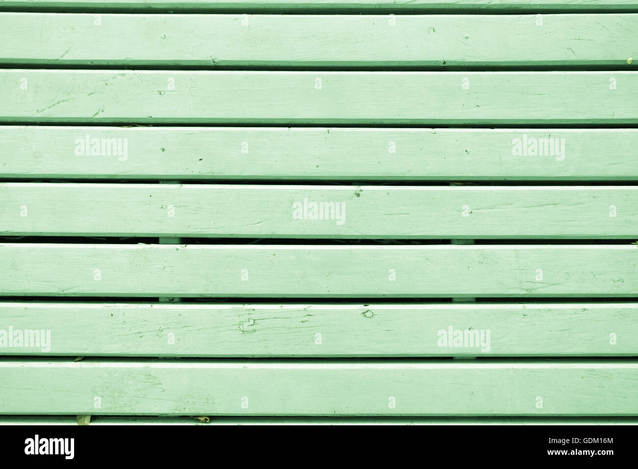 Mur en bois couleur vert pastel à l'horizontale. Pour la conception d'arrière-plan Banque D'Images