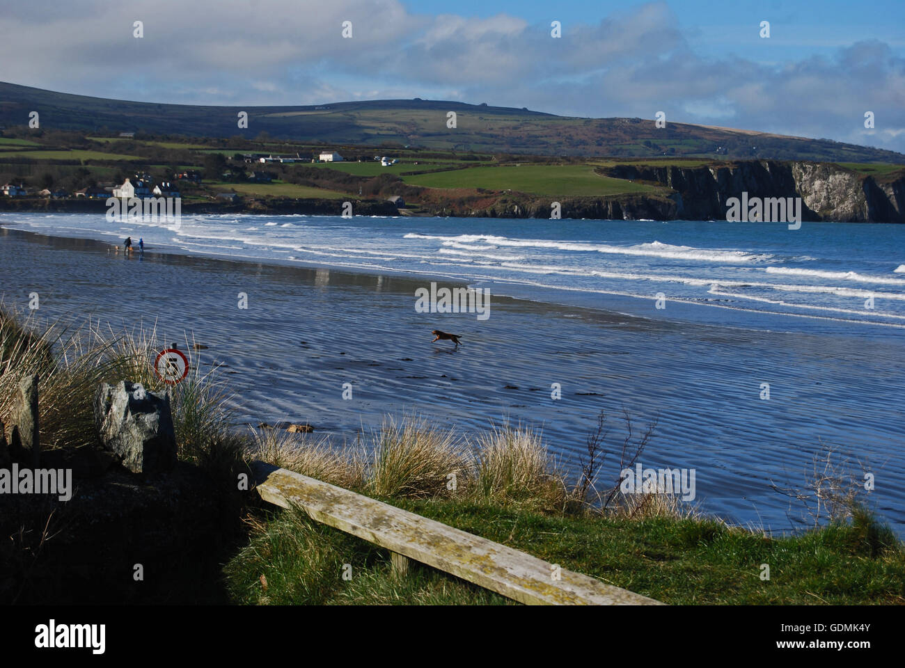 Newport Sands Beach Banque D'Images