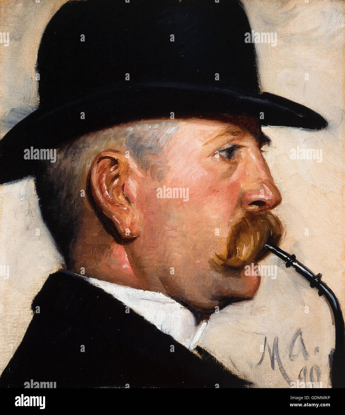 Michael Ancher - Michael Therkildsen Banque D'Images