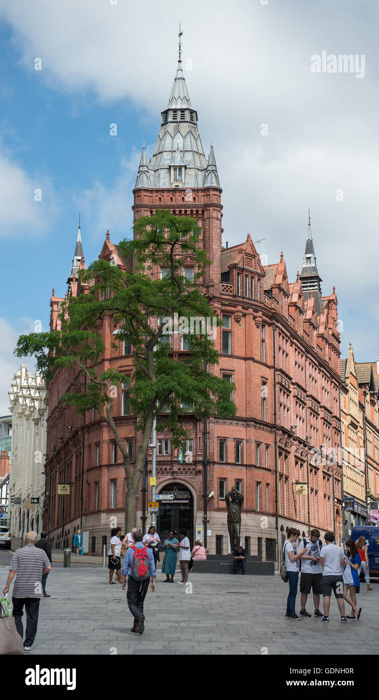 Restaurant brésilien Tropeiro building sur la rue King Nottingam juste à côté de la Place du Vieux Marché Banque D'Images
