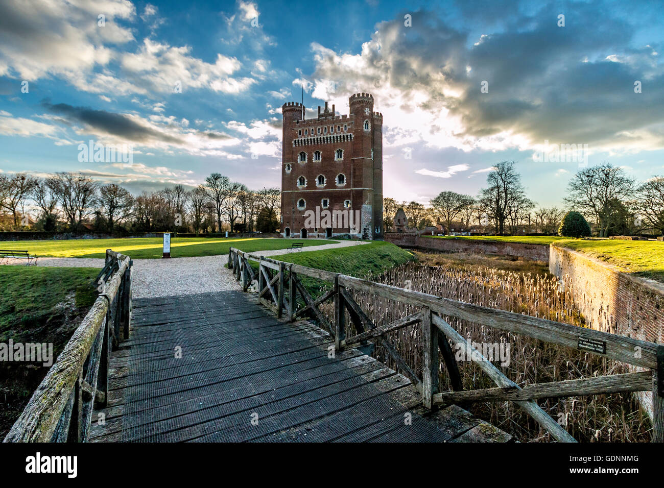 Tattershall Castle Banque D'Images