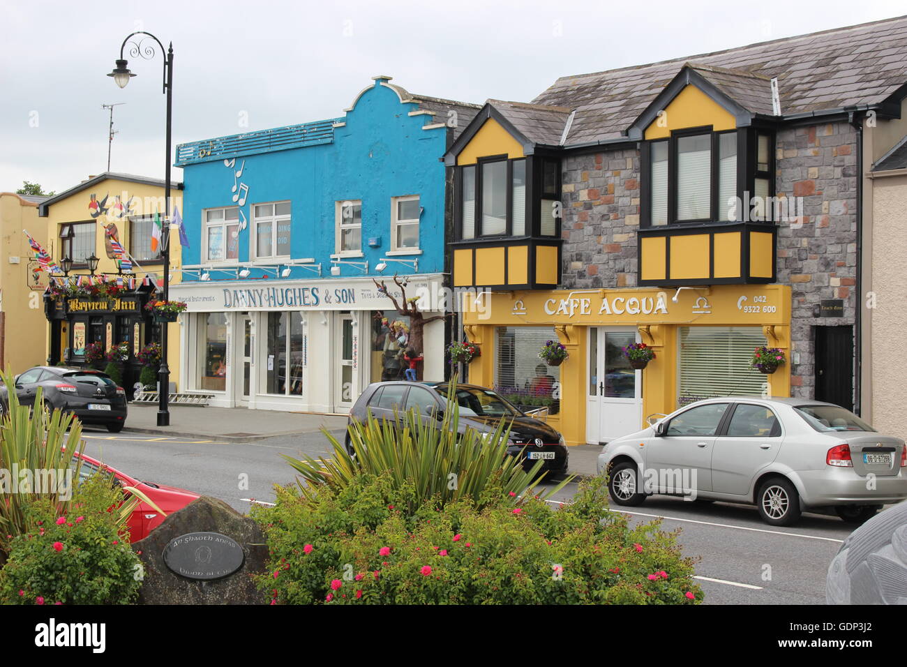 Village irlandais, Blackrock, Irlande Banque D'Images