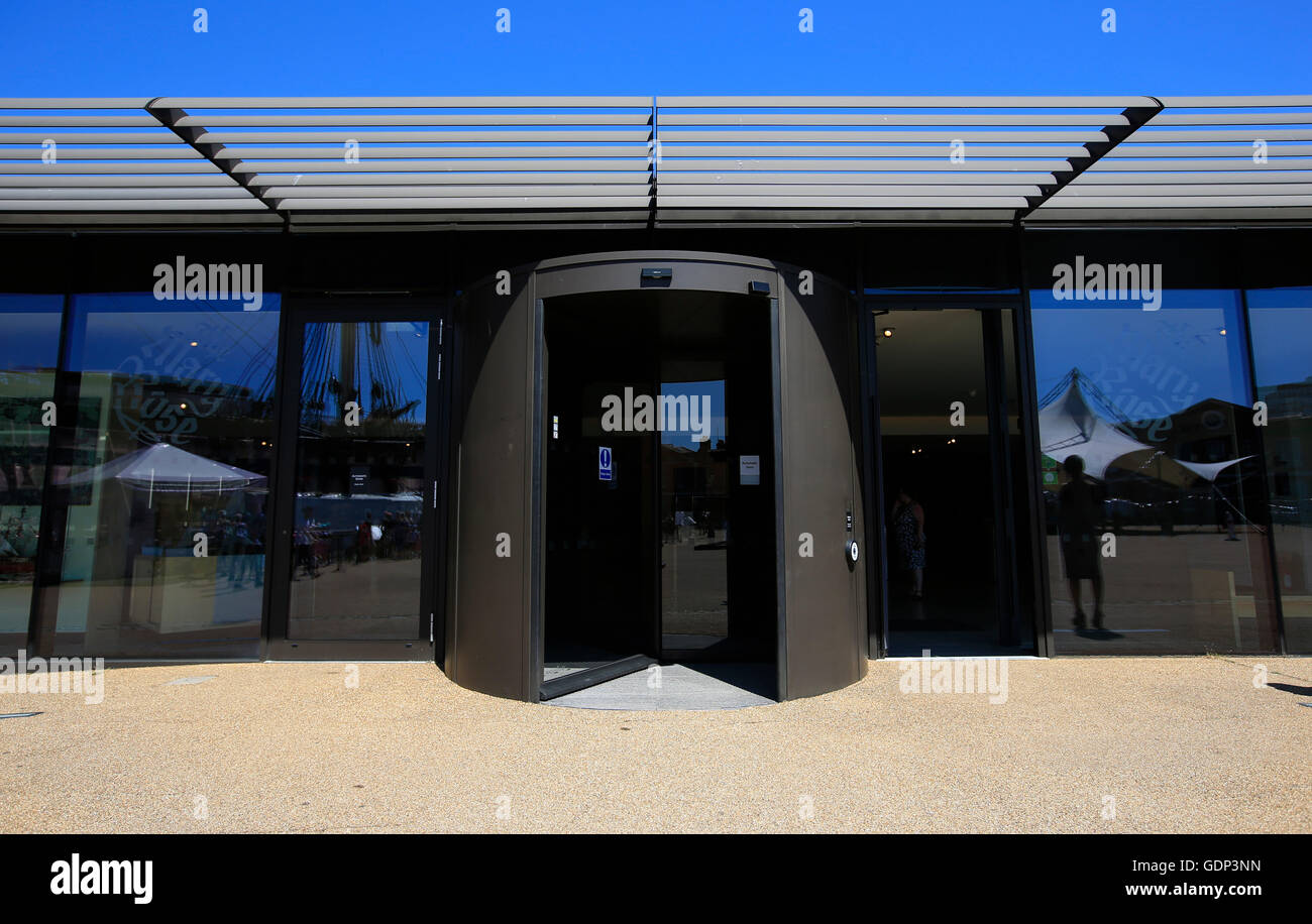 Une vue générale de la Mary Rose Museum, Portsmouth Historic Dockyard, HM, base navale de Portsmouth. Banque D'Images