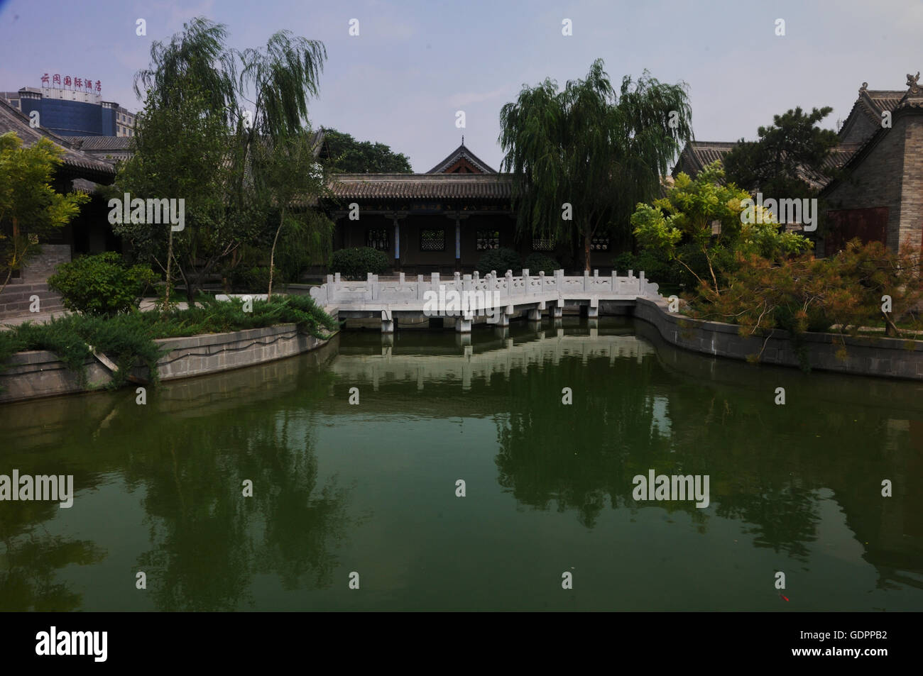 Temple Taoiste Chunyang, Datong, Shanxi, Chine Banque D'Images