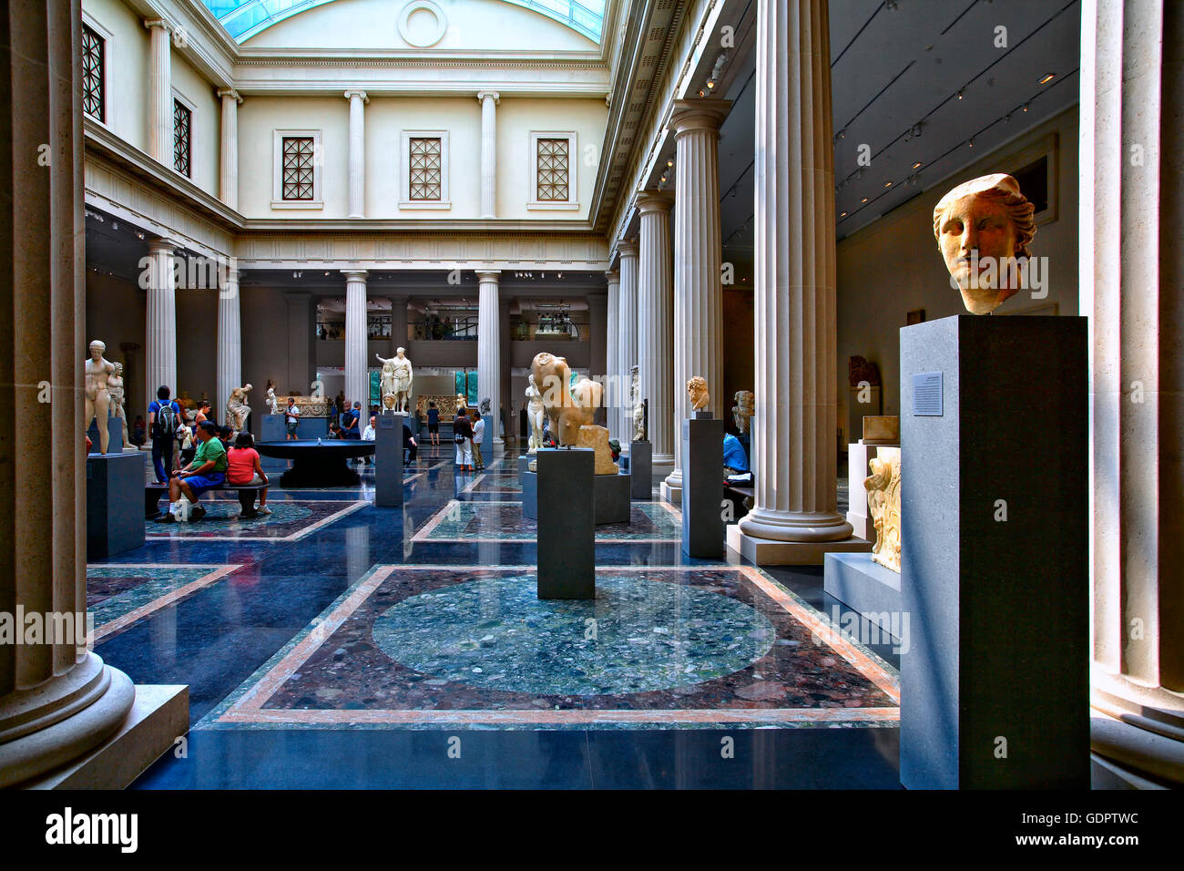 Metropolitan Museum of Arts de New York City Banque D'Images
