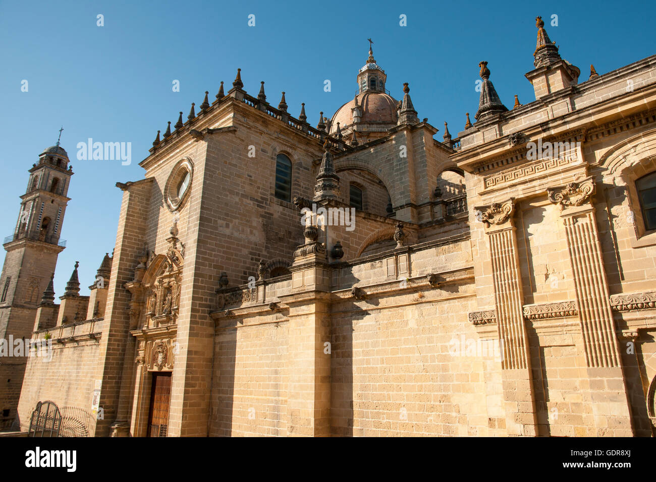 La cathédrale de San Salvador - Jerez de la Frontera - Espagne Banque D'Images