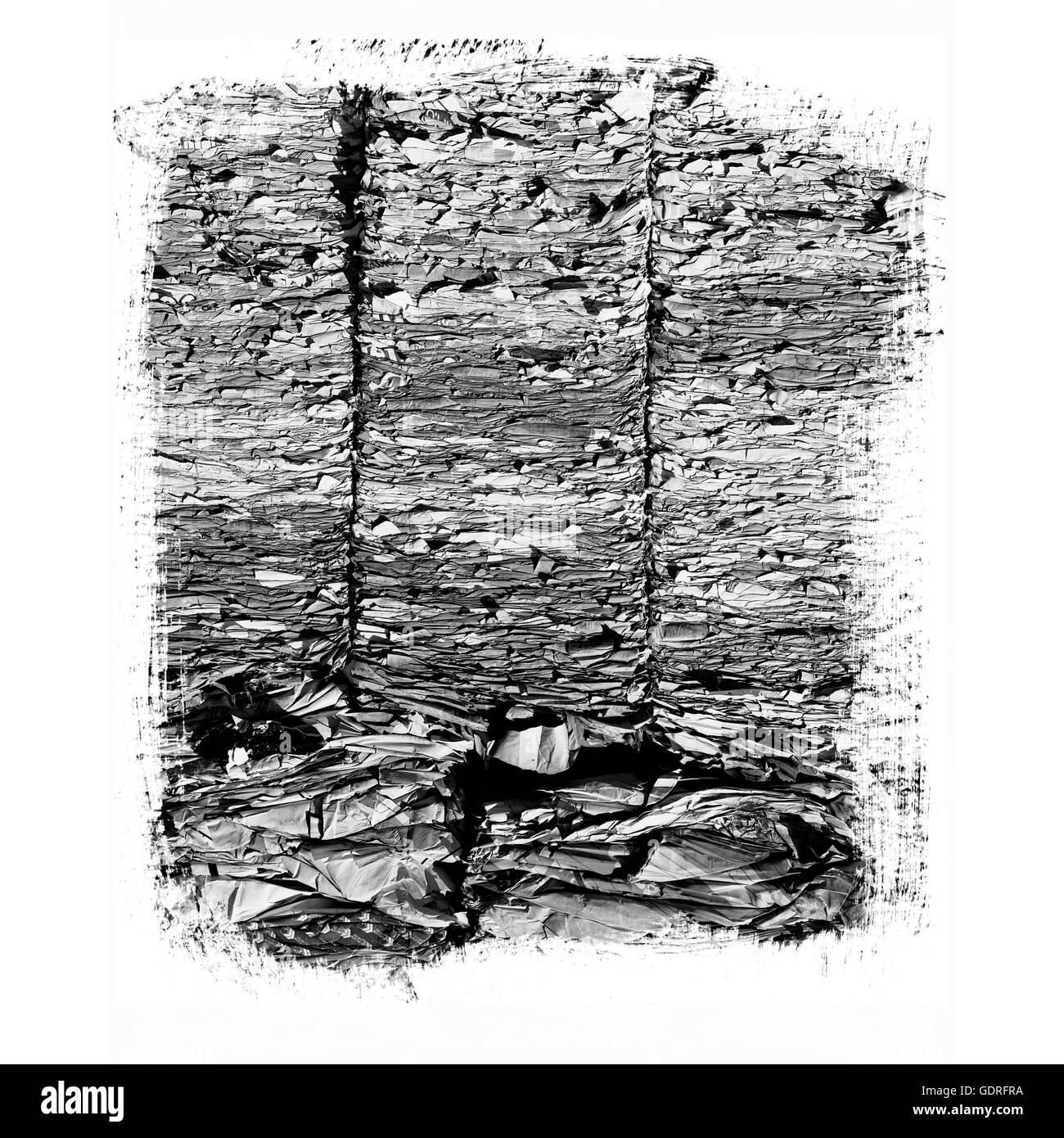 Papier recyclé Banque D'Images