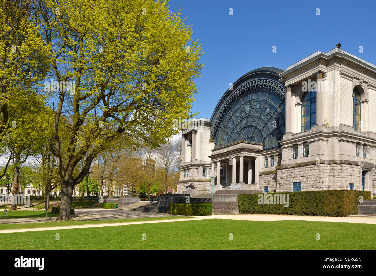 Musée militaire, Musée royal de l'Armee, Jubilee Park, Parc du Cinquantenaire, Bruxelles, Belgique Banque D'Images