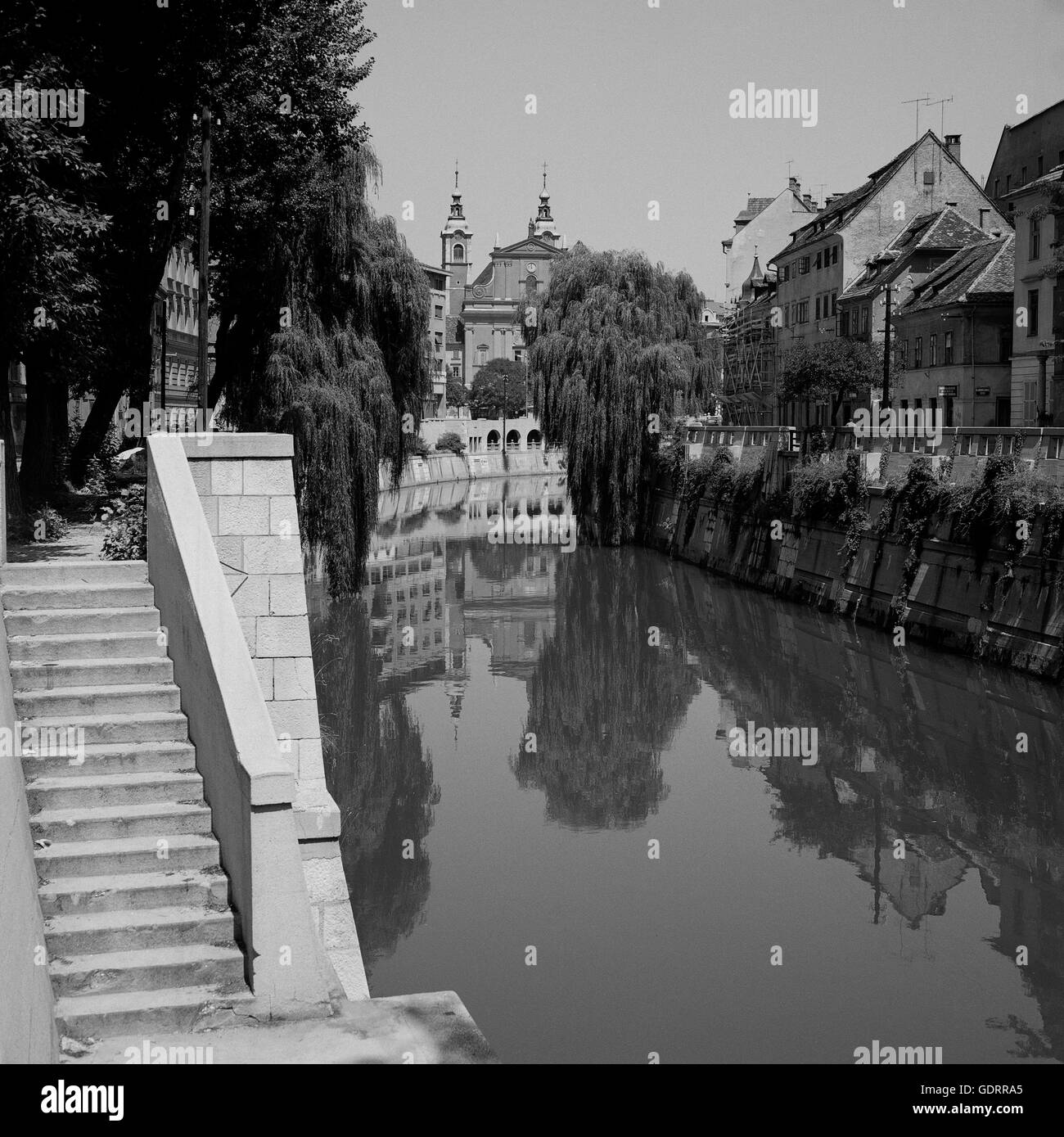 Ljubljana, 1965 Banque D'Images