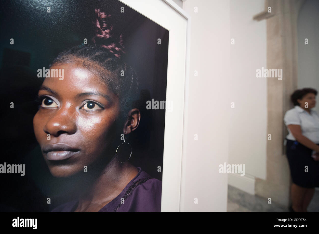 National Portrait Gallery de Londres, au Royaume-Uni. 20 juillet 2016. William EGGLESTON Portraits. Plus de 100 ouvrages par le photographe américain William EGGLESTON pionnier exposés couvrant sa carrière de 1960 à aujourd'hui. L'exposition s'ouvre au public à partir du 21 juillet - 23 octobre. Credit : Malcolm Park/Alamy Live News. Banque D'Images