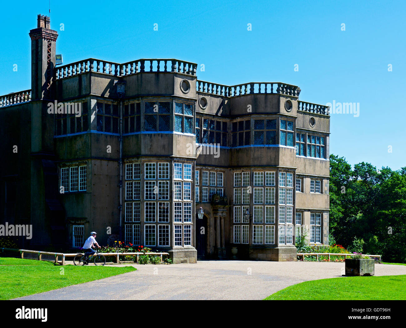 Astley Hall, près de Chorley, Lancashire, England UK Banque D'Images