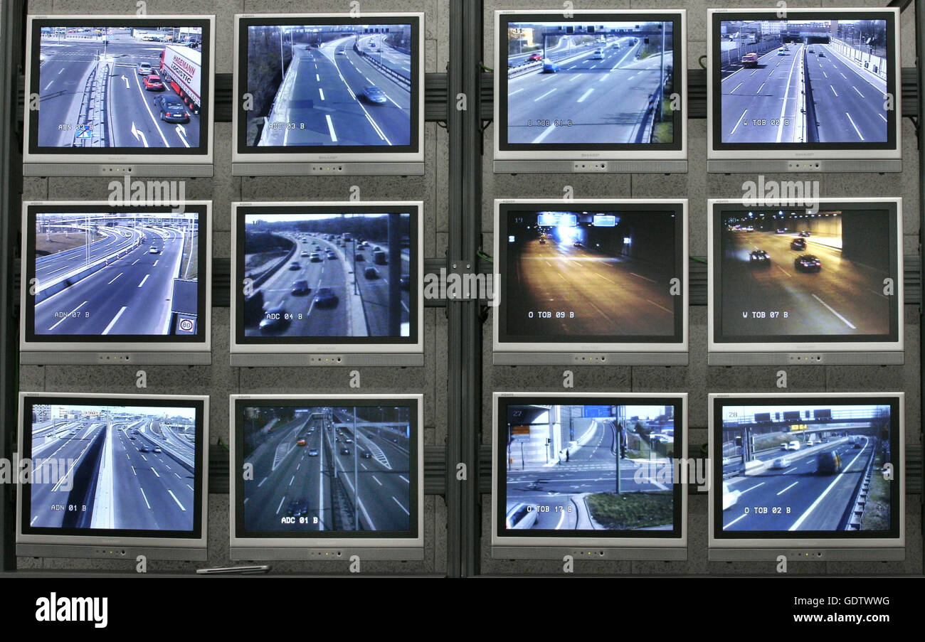 Centre de contrôle du trafic aérien Banque D'Images