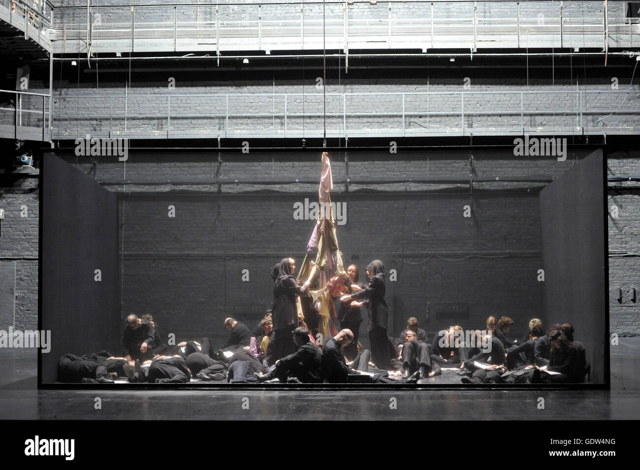 'Romance', mise en scène Jasmina Hadziahmetovic Banque D'Images