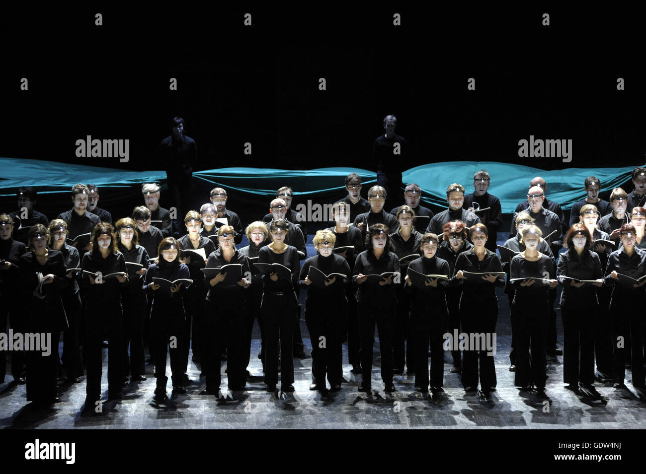 'Romance', mise en scène Jasmina Hadziahmetovic Banque D'Images