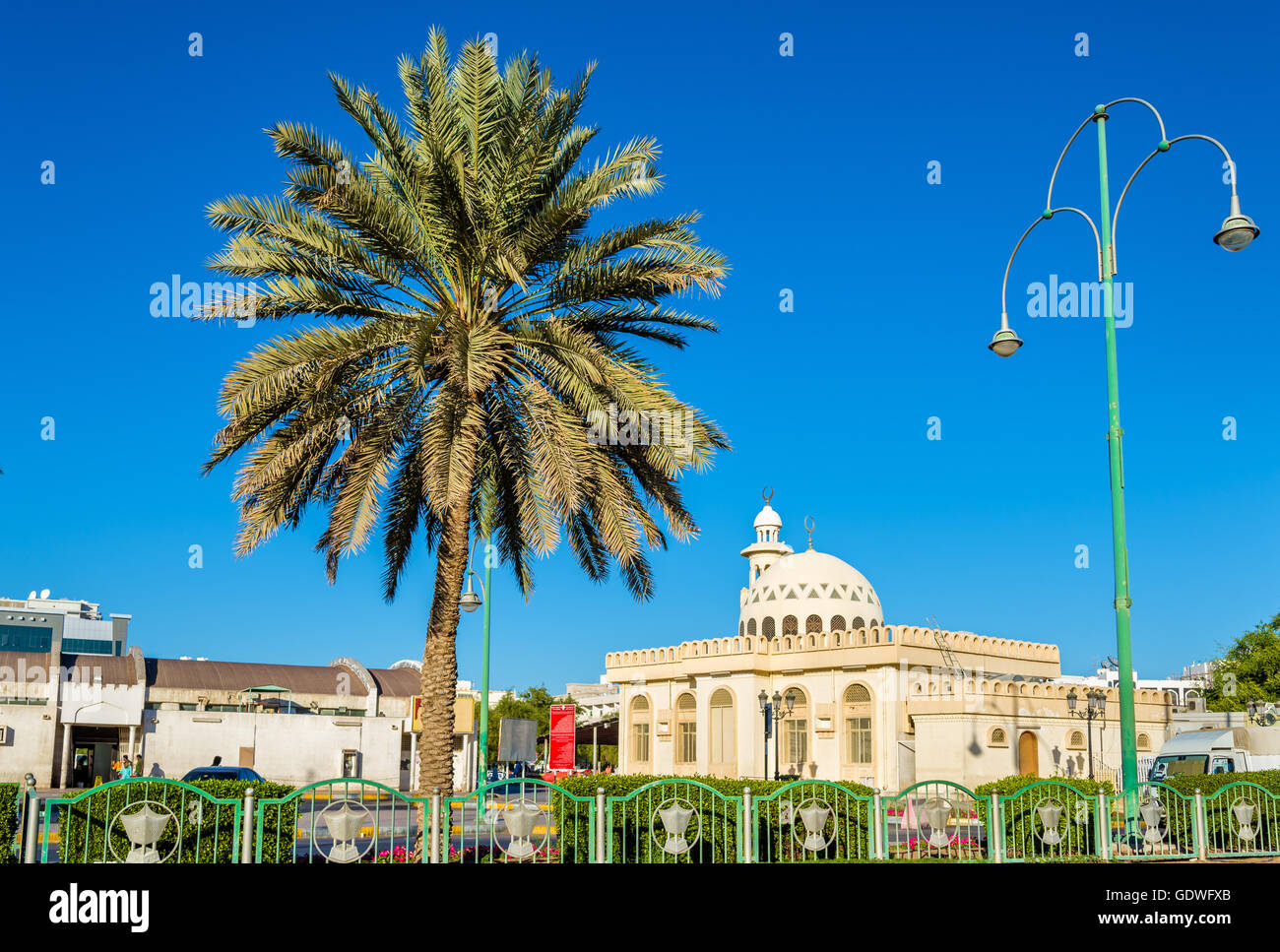 Mosquée de Al Ain, Émirat Abu Dhabi Banque D'Images