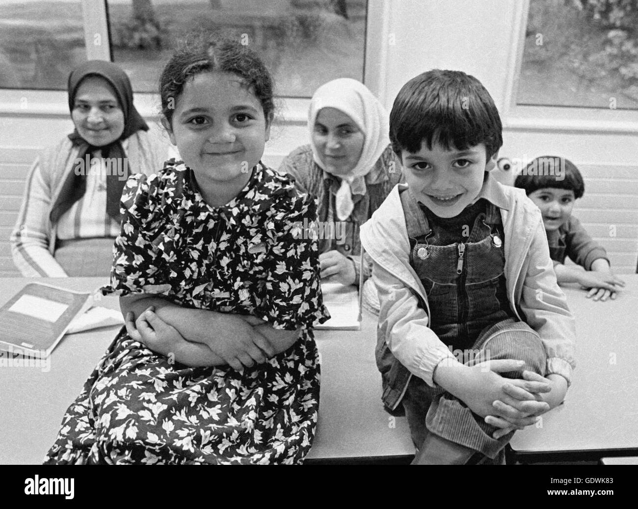 Cours d’alphabétisation Banque D'Images