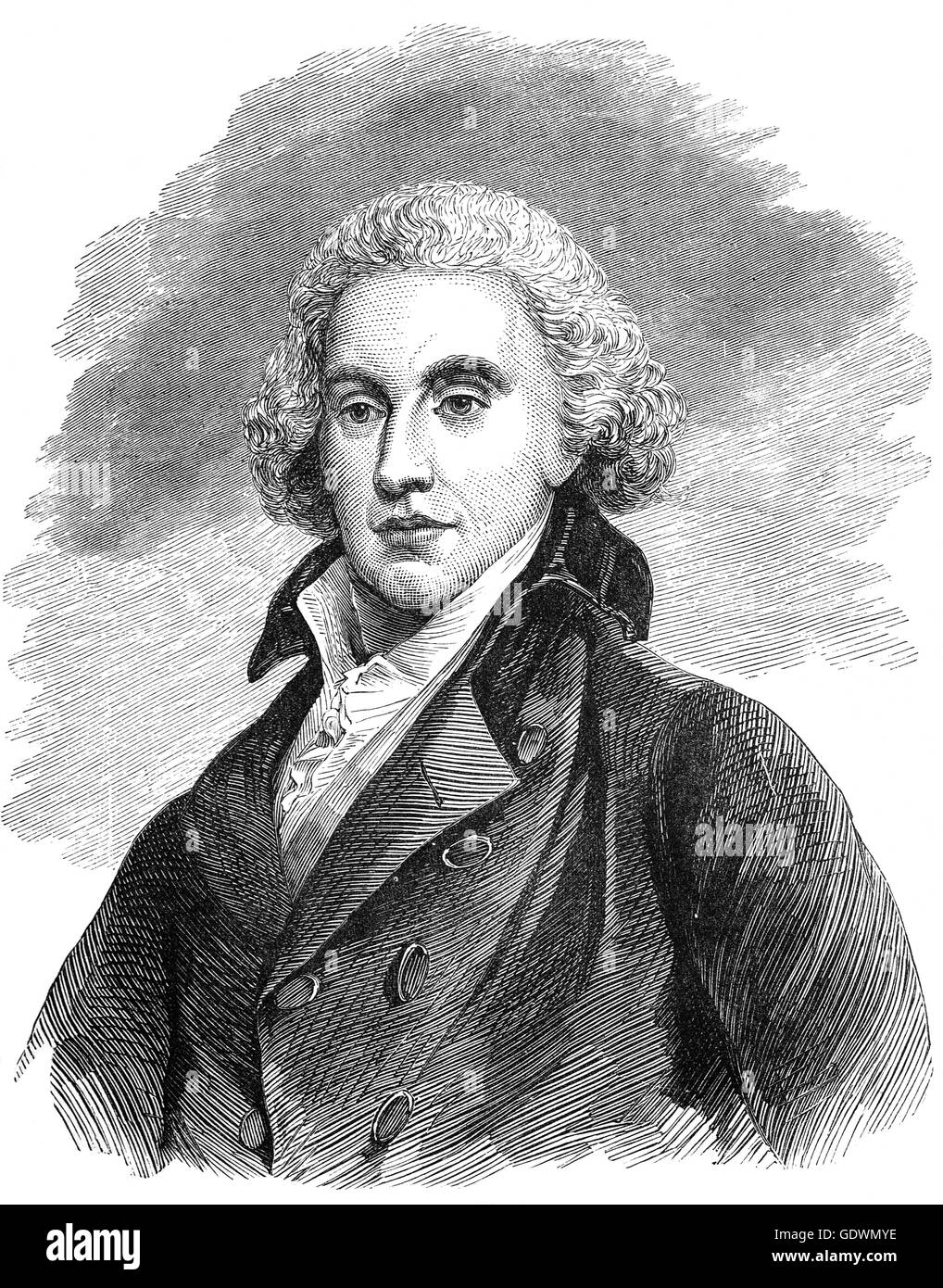 Henry Addington, Lord Sidmouth, (1757 - 1844) était un homme d'État britannique qui a servi comme Premier ministre de 1801 à 1804. Il est surtout connu pour obtenir le traité d'Amiens en 1802, une évolution défavorable de la paix avec la France napoléonienne qui a marqué la fin de la Seconde Coalition pendant les guerres de la Révolution française Banque D'Images